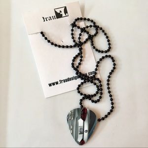 Upcycled Guitar Pick Necklace